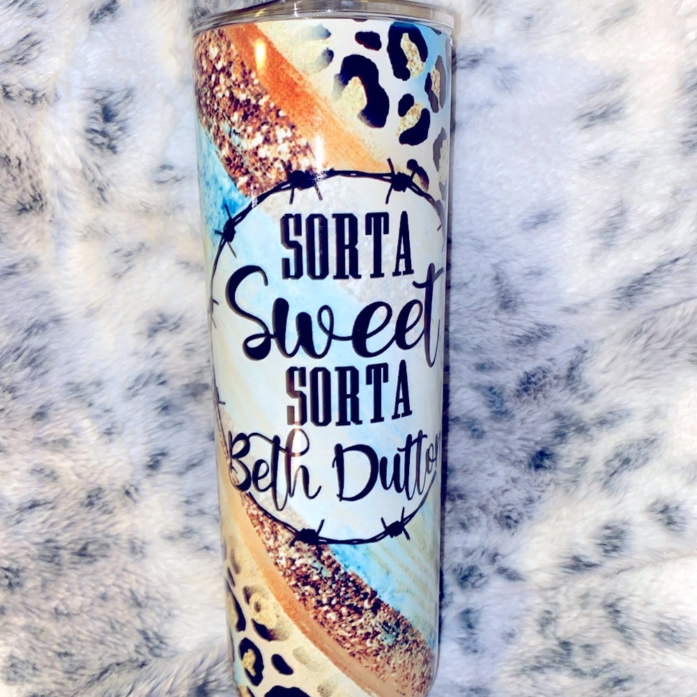 20oz Beth Dutton tumbler